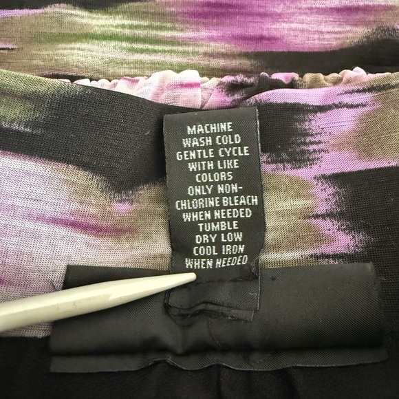 INC International Concepts Floral Print Skirt - Picture 5 of 9